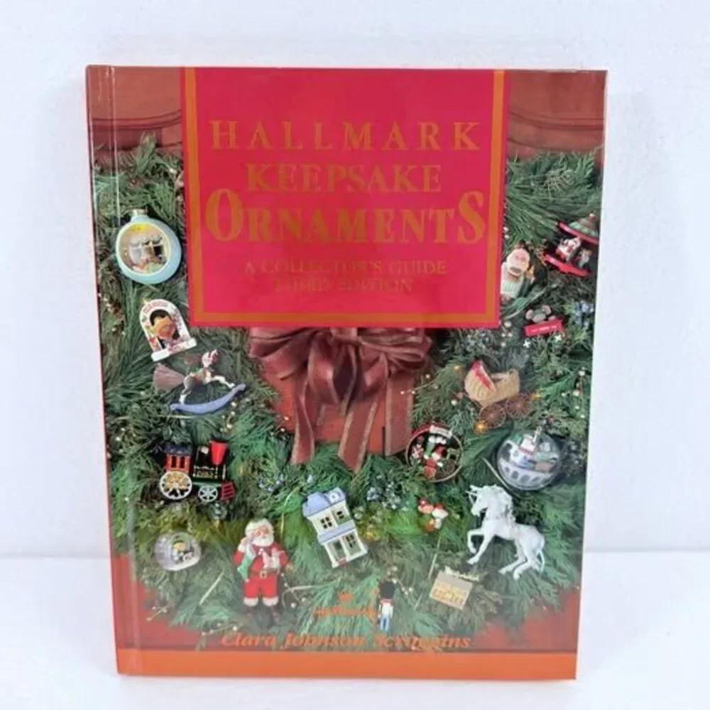 Vintage 1987 Hallmark Keepsake Ornaments Collectors Guide Book 3rd Ed. Scroggins